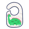 BABYONO Podbradník Froté, malý, vodeodolný 3 m+ dino