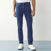 Rovné džínsy s 5 vreckami zo strečového denimu, ak meriate medzi 170 až 178 cm, vnútorná dĺžka nohavíc 77 cm modrá 052 Blancheporte