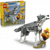 LEGO Creator 3 v 1 31393 Lesné zvieratá: Sivý vlk