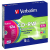 Verbatim CD-RW 700MB 12x, 5ks