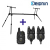 Rodpod Delphin CRABER Maxi + Signalizátor Coder 2+1