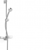 Hansa Basicjet Sprchová súprava s nástennou tyčou 65 cm, chróm 44780211