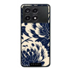 Lesklý kryt Mobiwear Glossy - Xiaomi Poco X6 Pro 5G - GA40G Modré a béžové květy (Prémiové lesklé pouzdro, obal, kryt Mobiwear Glossy na mobil Xiaomi Poco X6 Pro 5G - GA40G Modré a béžové květy, mater