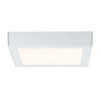 PAULMANN Stropní svítidlo Lunar LED Panel 15,5W bílá matná, hliník 70645