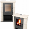 Kachľová pec Flama 97 x 73 x 40 cm