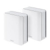 ASUS ZenWiFi BT8 Tri-band WiFi 7 (802.11be) Smart AiMesh Extendable Router, 6 GHz WiFi, 14 Gbps, 4G LTE/5G (2-PK)