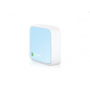 tp-link TL-WR802N, Wireless N Router, 300Mbit/s, 2T2R, 2.4GHz, 802.11b/g/n, 1x WAN/LAN 10/100M, 1x micro USB, pocket s