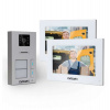EVOLVEO DoorPhone AP2-2 drôtový videotelefón pre dva byty s aplikáciou, biely (DPAP2-W)