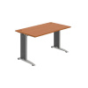 OFFICE PRO s.r.o. HOBIS kancelársky stôl pracovný rovný - FS 1400, čerešňa