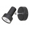 Nástenné svietidlo LED GU10 Black Classic Konrad 5322 Rabalux