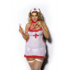 Kostým zdravotnej sestry ANAIS Gorgeous+ Shane biela XL/XXL