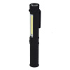 Baterka 1,5 W COB LED + 1 W LED, pero, s batériami