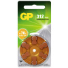 GP Baterie do naslouchátek ZA 312 1.4 V 6 ks zinko-vzduchová PR41