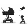 CYBEX Eezy S Twist+ 2 + Cot S Travel Set Cloud G Plus i-Size magic black 2025