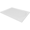 Olsen Spa LAKA Obdĺžniková sprchová vanička liaty mramor 100x90x3cm, Biela VANKCOBDEL1090