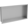 Mexen X-Wall-R zapustená polička s okrajom 60 x 30 cm, inox - 1910603010