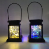 Svetelný stĺp do záhrady - Solar Starry Sky Lantern LED medený drôt halloween vianočné lampy (Solar Starry Sky Lantern LED medený drôt halloween vianočné lampy)