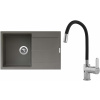 Set Sinks G11754 (dřez Ultima 790 Truffle 54 + baterie Flexia lesklá)