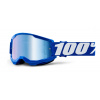 STRATA 2, 100% dětské brýle modré, zrcadlové modré plexi