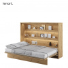 Dig-net nábytok Sklápacia posteľ Lenart BED CONCEPT BC-04 dub artisan | 140 x 200 cm