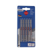 FESTA Plátky do priamočiarej píly HSS, 75/1mm, 3,0mm/8TPI, úchyt BOSCH, 5ks/bal.