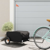 Vozík za bicykel, čierny 30 kg, železo-ForU-94038