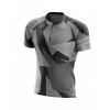 Northfinder Pánske cyklistické tričko na polovičný zips DEWEROL black XL TR-3537MB