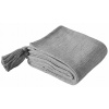 Prikrývka na posteľ - Docoven Bedspread Cotton 200 x 150 cm biely, odtiene šedej (Plánovanie moru na kreslo kresla SOFA 150x200 Gray)