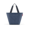 Reisenthel Taška cez rameno Shopper M herringbone dark blue
