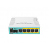 MikroTik RouterBOARD RB960PGS, hEX PoE, 128MB RAM, 800MHz, 5x Gigabit LAN, 1x SFP, ROS L4