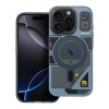 AppleMix Kryt FORCELL F-PROTECT Levels pre Apple iPhone 16 Pro - Podpora MagSafe - cyber grey