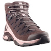 SALOMON Dámske trekové topánky QUEST ECHO GTX W black coffee/shadow gray/black - hnedé Veľkosť EU: 41 1/3