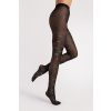 Vianočné silonky Fiore G 6113 Holly 40 DEN čierna 4-L