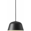 Závesná lampa Ambit 16,5 cm čierna