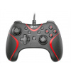 C-TECH gamepad Theon pro PC/PS3, 2 programovatelná makro tlačítka, 2x analog, X-input, vibrační, 1,8m kab GP-09