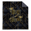 Detexpol přehoz na postel King and Queen gold 170 x 210 cm