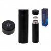 Chytrý termohrnek smart LED s teploměrem 500ml - black (KX6358)