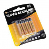 Batéria alkalická GoGEN SUPER ALKALINE AAA, LR03, blister 4ks (GOGR03ALKALINE4)