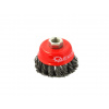 GEKO G00593 Drôtený kotúč čelný - pletený skrúcaný drôt 65mm M14