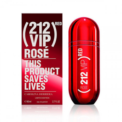 Carolina Herrera 212 VIP Rose RED Limited Edition edp 80 Ml Tester