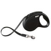 Vodítko Flexi Classic NEW páska M 5 m čierne (do 25 kg)