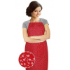 Bellatex zástera Adéla 7750/323 červený kvietok 67x84 cm