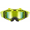 Okuliare na motorku LS2 Aura PRO Goggle S Iridiovým Sklom Žltá-Čierna