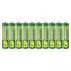 Batéria zinkochloridová, AAA (LR03), AAA, 1.5V, GP, fólia, 10-pack, Greencell