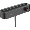 HANSGROHE ShowerTablet Select sprchový termostat Pulsify 400 na stenu, pre 1 spotrebič, matná čierna, 24360670