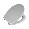 Wenko | WENKO 22402100-WC sedadlo SAMOS 44,5x37,5 cm šedá/strieborná | WE0616