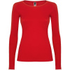 Extreme dámske tričko s dlhým rukávom, červená, 2XL