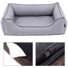 Ani - pet Sofa Mallorca Pelech Standard - sivá farba Veľkosť: 100 x 75cm