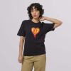 dámske tričko HUF LOVE TEE Black S