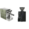 Stone Espresso Mine Green + Eureka Mignon Manuale, BL black